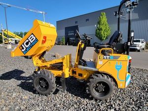 Chargeuse frontale JCB 1T-2E d'occasion, 4x4, mini-remorque benne - Product Image 3