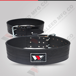 Cinturón de levantamiento de pesas de cuero de doble punta, cinturón de potencia de 10 mm de grosor, cinturón de entrenamiento de gimnasio de alta resistencia para fitness y levantamiento de pesas - Product Image 6