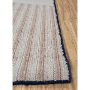 พรมขนสัตว์ทอมือลายตารางหมากรุกสีเทาดำ รุ่น ADWL-13093 รูปทรงสี่เหลี่ยมผืนผ้า ลายแบบนามธรรม พรมปูพื้นสำหรับใช้ในบ้านและทางเดิน - Product Image 4