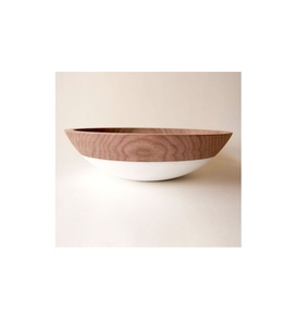 Cuenco de comida decorativo de mesa de diseño moderno, cuenco de madera de alta calidad, cuenco de madera con forma personalizada - Product Image 1