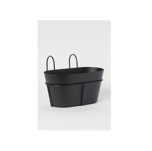 Oval Metal Planter <b>Tub</b> with Handles Rustic Galvanized Style Flower Pot for Home Garden Patio Wholesale - Product Image 1
