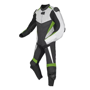 Traje de cuero de motociclista impermeable transpirable últimos estilos para hombres y mujeres 2025 todas las estaciones manga completa - Product Image 2