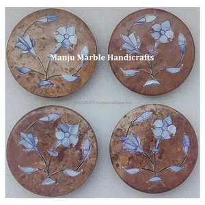 Top Quality Best Production Handmade Soapstone Inlaid Mirror With Mother Of Pearl Shade Top Quality Design For Home Decoration - Product Image 2