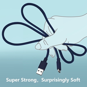 สินค้ามาใหม่ 240W Type-C ถึง Type-C 1M สายชาร์จแบบถักนุ่มทนทาน - Product Image 6