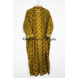 Unique Handmade Vintage Japanese Silk Kimono Robe <b>for</b> Women Bohemian Long Kimono <b>for</b> Summer <b>Wedding</b> <b>Jacket</b> Bikini Cover Up Robe - Product Image 4