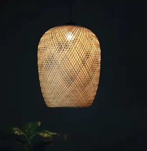 Chandelier <b>Light</b> Rattan <b>Shade</b> Lamp for Home Decor Table Lamp Aluminum Metal Living Room Bedroom Aluminum Metal - Product Image 5