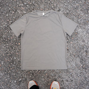 Ensemble deux pièces pour homme : T-shirt et short en polyester, sportif, été, écologique, confortable, respirant, séchage rapide, tricoté, coupe décontractée - Product Image 3