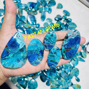 Shattukite natural Piedra preciosa Shattukite Cabochon Cristal natural Cabinas Cuarzo Mezcla Forma Todos los tamaños Cabochon Corte Piedra preciosa suelta - Product Image 1