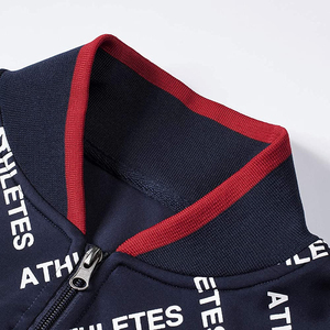 Ensemble de survêtement sportif pour homme 2 pièces, style hip-hop, veste zippée et pantalon, coton d'hiver, grande taille, survêtements pour homme 2025 - Product Image 4