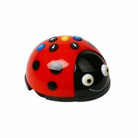 Robot Mariquita Programable para Educación STEM Preescolar, Juguete de Programación de 7 Botones para Niños de 3 a 6 Años, Aprendizaje de Lógica y Secuenciación