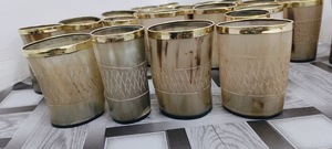 แก้วน้ำทรงเขาสัตว์ วัสดุวิกิ้ง เป็นมิตรกับสิ่งแวดล้อม คุณภาพสูง - Product Image 3