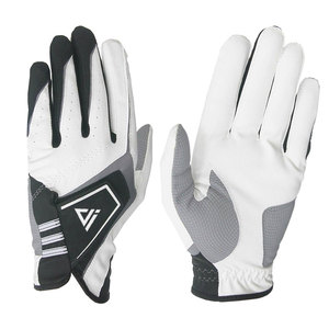 Guantes de Golf de Alta Calidad con Logotipo Personalizado, Cuero Genuino, Correa de Muñeca Ajustable, Antideslizantes, Colores Personalizados para Deportes con Mano Izquierda y Derecha - Product Image 1