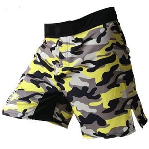 Nouveaux shorts MMA pour hommes de couleur unie pour adultes Service OEM vente en gros de shorts MMA sur mesure - Product Image 2