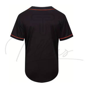 Maillot de baseball imprimé respirant 100 % polyester de haute qualité pour femmes, grande taille, à manches courtes et à prix abordables - Product Image 2