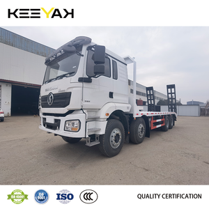 <span class=keywords><strong>Camion</strong></span> à plateau plat SHACMAN à usage industriel 8x4, <span class=keywords><strong>camion</strong></span> de transport d'équipements de <span class=keywords><strong>35</strong></span> tonnes avec plateforme renforcée et système de rampe - Product Image 3