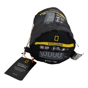 Sacco a Pelo Nat Geo Explorer SNG909N da -2°C a +14°C Giallo con Grigio - Product Image 4