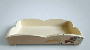 Plateau de service en bois artisanal classique, écologique, en bois massif naturel pour la nourriture, le thé, la cuisine, la table à manger, taille personnalisée disponible - Product Image 3