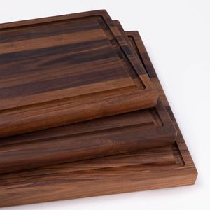 Tabla de cortar de madera natural hecha a mano de precisión Hermosa y funcional para uso diario: Un esencial culinario - Product Image 3