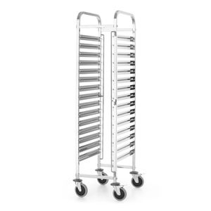 Carrello Portaoggetti HENDI Kitchen Line GN 1/1 Argento 380x550x(H)1705mm - Product Image 1