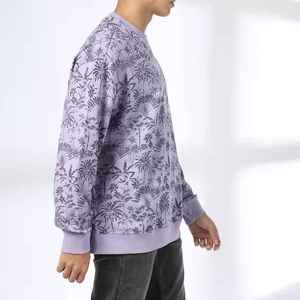 เสื้อสเวตเชิ้ตผู้ชายคุณภาพสูง ผ้าฝ้าย 100% สำหรับฤดูหนาว ทรงปกติ สวมใส่สบาย เหมาะสำหรับเล่นกีฬา รับสกรีนโลโก้ สีสันหลากหลาย ขายส่ง - Product Image 3