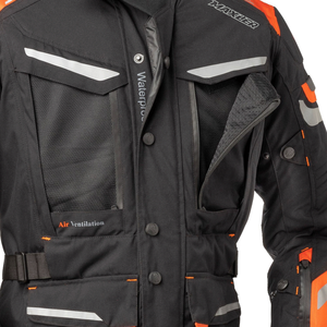 Chaqueta larga para motocicleta de nuevo diseño para hombre, chaqueta impermeable transpirable de talla grande Arrmor de alta calidad, Protector corporal para 4 estaciones - Product Image 5