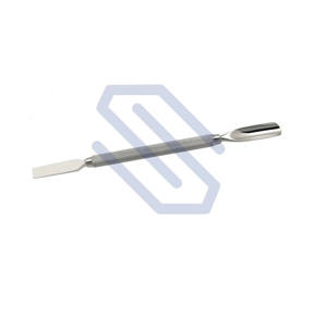 Dual-Ended Stainless Steel Cuticle Spoon Pusher Manicure Pedicure <b>Nail</b> Art Tool Beauty Instrument - Product Image 1
