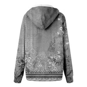 เสื้อฮู้ดขนแกะสำหรับผู้หญิงเสื้อฮู้ดพิมพ์ลายกำหนดได้เอง2025 - Product Image 5