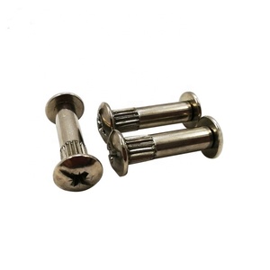 Personalizado métrico de acero inoxidable Truss Head Slot Cross Drive Binding Post Chicago Tornillos Fabricante - Product Image 3