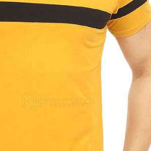 T-shirt décontracté pour homme, respirant, confortable, coupe classique, 100% coton, fabriqué au Pakistan - Product Image 5