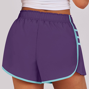 Short de sport taille haute pour femme séchage rapide et respirant léger pour les séances de yoga ou de gym - Product Image 2