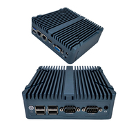 Computadora Integrada Compacta Sin Ventilador para IoT Industrial y Computación en el Borde, Plataforma Confiable para Proyectos B2B, PC Industrial Sin Ventilador