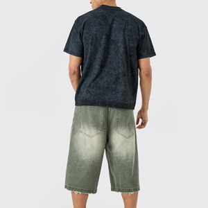 Camiseta de algodón lavado con ácido suave, camiseta Vintage Vibe desgastada para hombres y mujeres, Camiseta holgada para fanáticos de la ropa de calle - Product Image 5