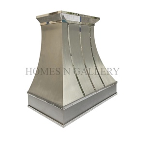 Chimenea de Isla de cocina con acabado increíble, campana extractora montada en la pared, toldo personalizado a precio barato en La India - Product Image 4