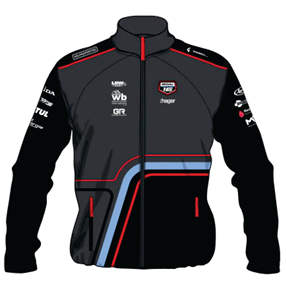 Diseñe su propia chaqueta de carreras Parches bordados impresos por sublimación A prueba de viento Impermeable Mejor precio al por mayor - Product Image 3