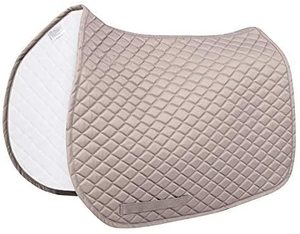 แผ่นรองอานม้าแบบตะวันตก ผลิตตามสั่ง เป็นมิตรกับสิ่งแวดล้อม ดีไซน์ใหม่ ผิวซาติน ผ้าฝ้ายผสมโพลีเอสเตอร์ ซับในผ้าฟลีซ ผลิตตามสั่ง - Product Image 1