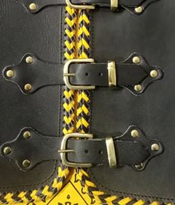 เสื้อกั๊กหนังแท้สำหรับขี่มอเตอร์ไซค์สี่ฤดู - เสื้อแจ็คเก็ตหนังวัวแบบปรับได้สำหรับผู้ชาย เสื้อกั๊กแขนกุดสำหรับกิจกรรมกลางแจ้ง - Product Image 4