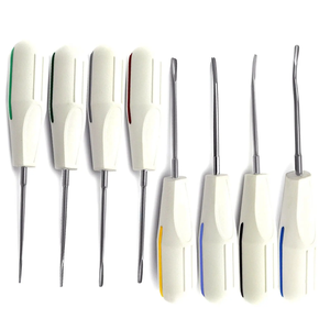 Lot de 10 Élévateurs Dentaires Blancs Manuels Surtechs pour Chirurgie Orale, Instruments Dentaires Luxateurs PDL à Dents – Vente en Gros - Product Image 4