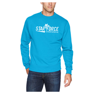 US DDP Shipping Hombres 50% Algodón 50% Poliéster 300g Fleece Manga larga Cuello redondo Sudadera ODM Suministro Sudaderas de diseño sólido - Product Image 5