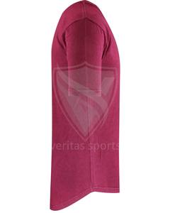 Camisetas Deportivas de Jersey 100% Algodón para Hombre, Cuello Redondo, Manga Corta, Secado Rápido, Transpirables, Corte Regular, Ropa Deportiva Informal, 220 Gramos - Product Image 4