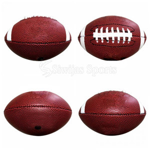 Ballon de rugby avec surface antidérapante et matériau durable, adapté à l'entraînement et aux jeux en plein air - Product Image 6