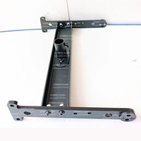Adaptador de soporte de altavoz Adaptador de montaje de altavoz de acero completo para subwoofer de matriz de línea Soporte de matriz de línea Caja vacía Gabinete de altavoz