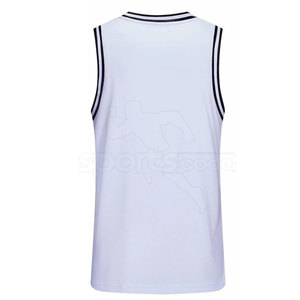 Camisetas de Baloncesto Profesionales 100% Poliéster Antibacterianas Sin Mangas de Secado Rápido Ligeras para Entrenamiento y Partido - Product Image 2