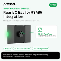 Panel Táctil Inteligente Android de 10 Pulgadas para Control de Habitaciones, Barra de Luz RGB Opcional, NFC, PoE, Ethernet, Pantalla