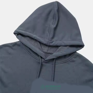 Nouveauté en promotion : Sweats à capuche unisexes en polaire/éponge française, style unique, respirants, écologiques, avec logo brodé pour l'hiver - Product Image 3