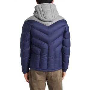 Chaqueta acolchada de burbujas impermeable para exteriores para hombres y mujeres para invierno de manga larga con capucha de talla grande con cierre de cremallera - Product Image 6