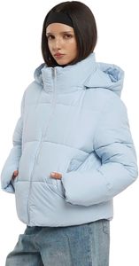 OEM High Street Style Casual Hombres y Mujeres Chaqueta Puffer Invierno Cálido Con Capucha Personalizada Mejor Calidad Tela De Lona - Product Image 3