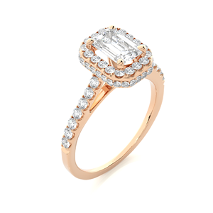 Bague en diamant naturel certifié avec un design unique de coupe ronde classique Meilleur prix pour les vendeurs de bijoux en ligne Bague certifiée IGI - Product Image 2