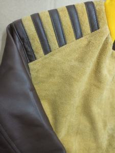 New Production <b>Men</b> Genuine Sheep Leather Fashion Jacket New Arrival Winter Product with Genuine <b>Sheepskin</b> <b>Men</b> Leather Jacket - Product Image 5