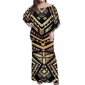 Robe tribale polynésienne pour femmes, Samoa, tendance, ample, confortable, streetwear, qualité supérieure, robe pour femmes, livraison gratuite - Product Image 3