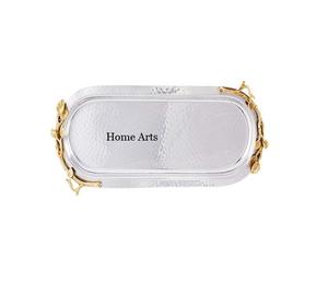 Plateau de service rectangulaire en acier inoxydable pour thé, café et chocolats, taille personnalisée, pour usage domestique - Product Image 6